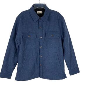 Taylor Stitch Chandler Jacket In Navy Donegal Size New